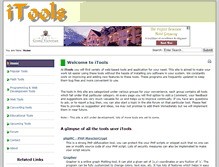 Tablet Screenshot of itools.subhashbose.com